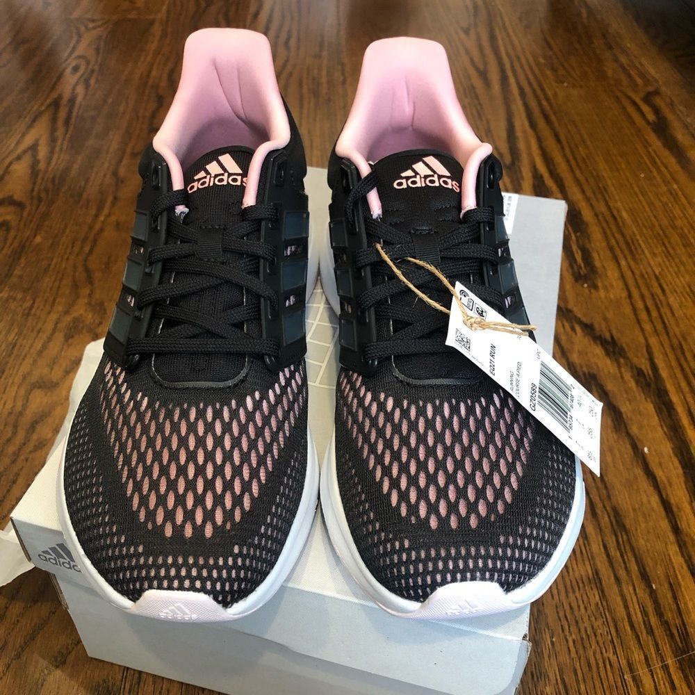 ADIDAS EQ21 Women’s Grey and Pink Running & Cross-Training Shoes Sz 8.5 NWT - Picture 3 of 15